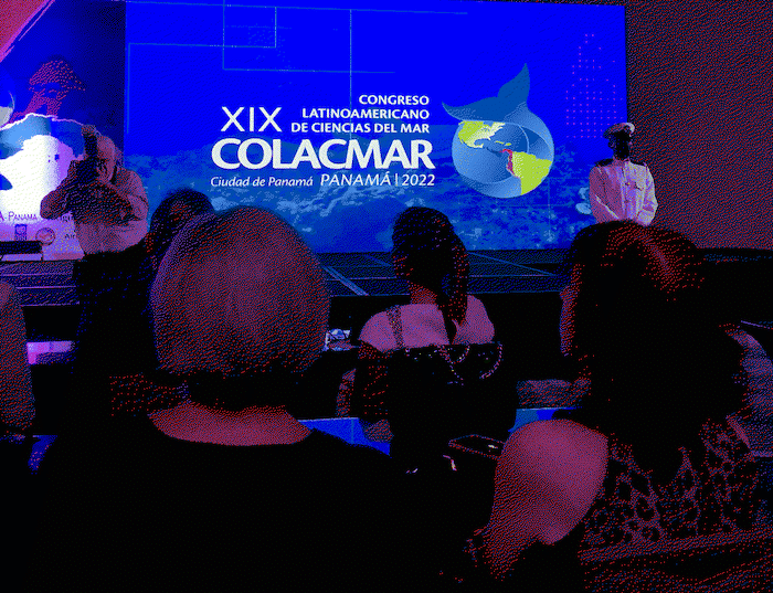 Inside the room, COLACMAR conference