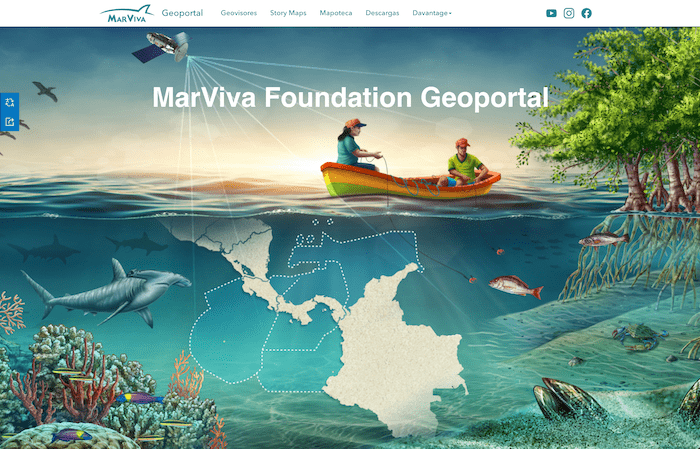 MarViva Geoportal tile